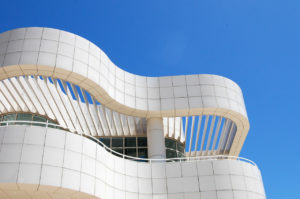 museum architecture of The Getty Center in Los Angeles, California